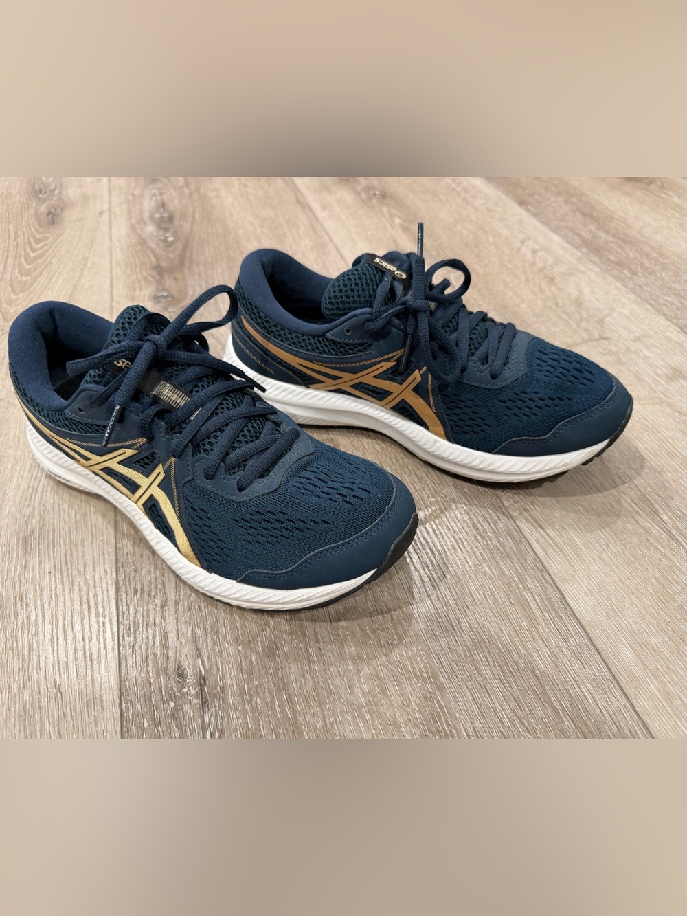 ASICS GEL-Contend 7  Running Shoes Women's Size 8.5 Womens Blue Sneakers